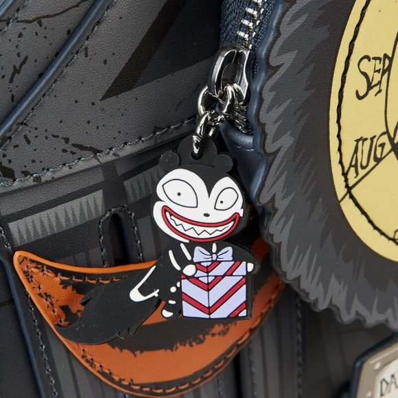 = Loungefly Disney Nightmare Before Christmas Town Hall Mini Backpack Exclusive - Picture 8 of 9